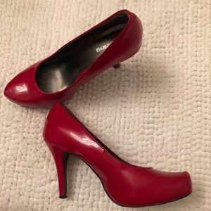 Red high heels